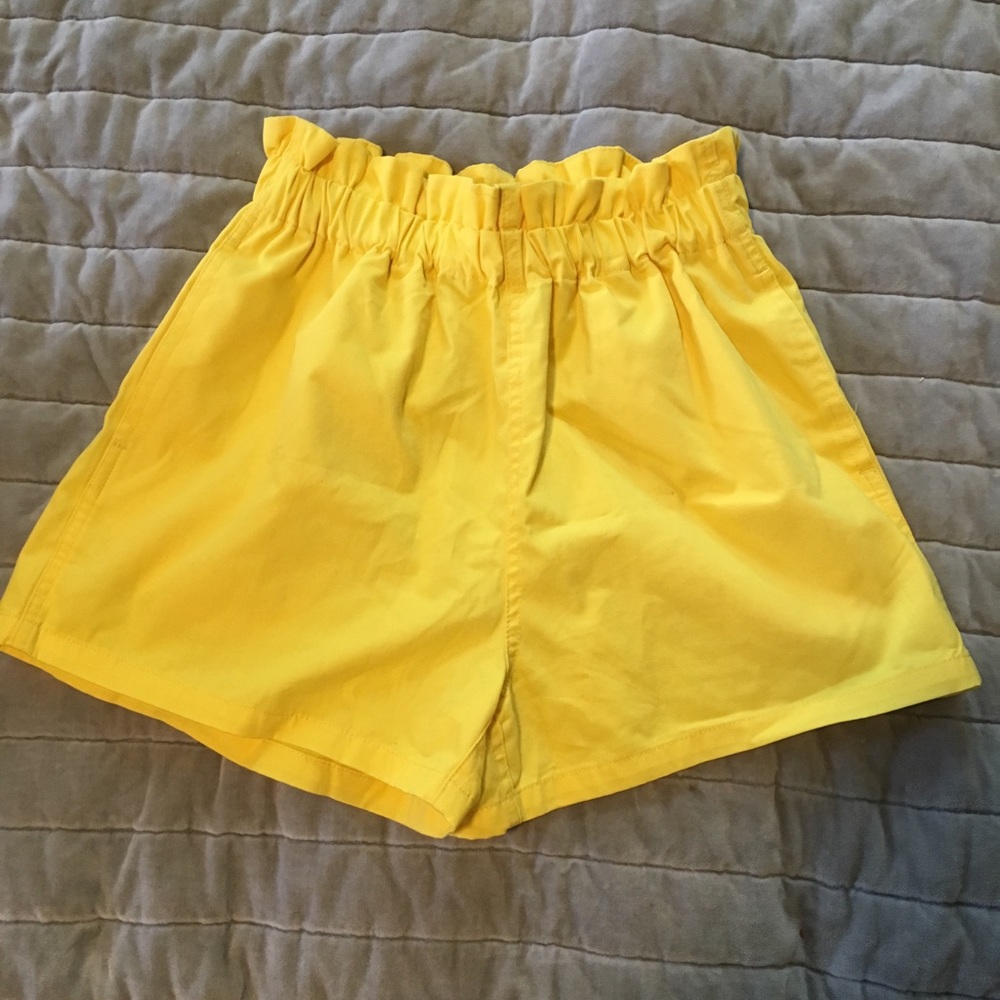 2/$20 NWT Yellow High Waisted Shorts